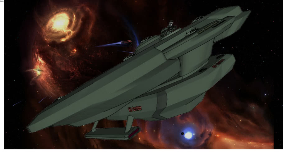 XD 'Cerber' - Space destroyer class | 3D Warehouse