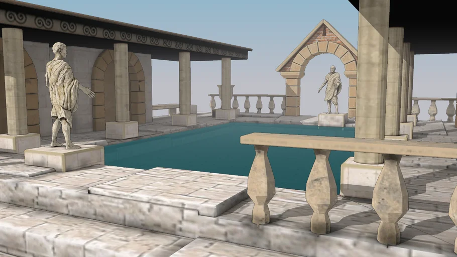 Roman Outdoor Bath