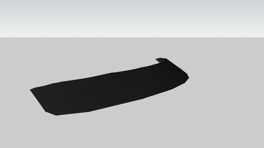 dodge wiper cowl 3D Warehouse