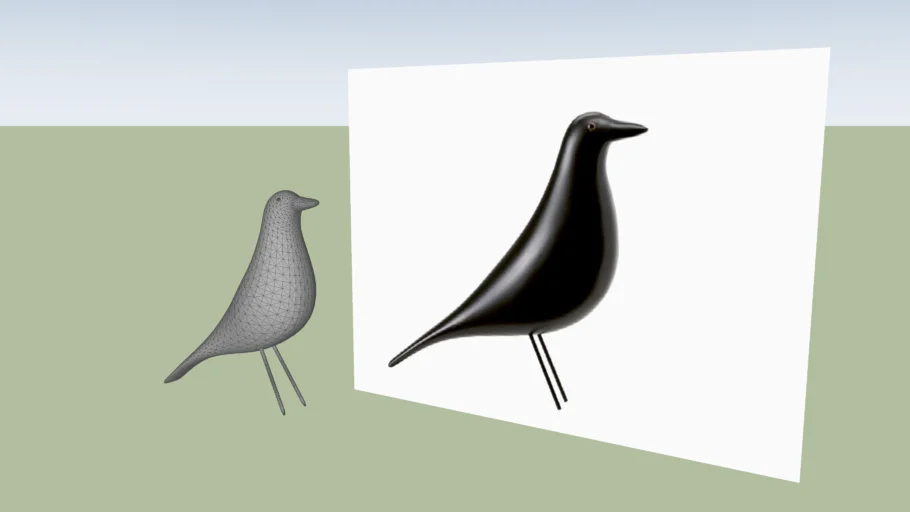 Eames House Bird