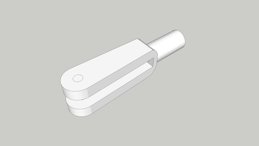 Nylon clevis MP Jet | 3D Warehouse