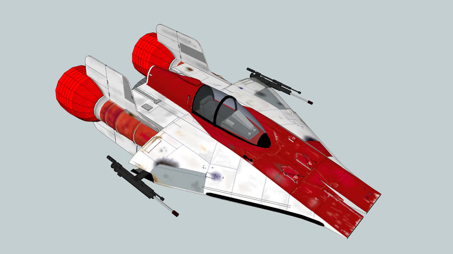 Star Wars A-Wing | 3D Warehouse