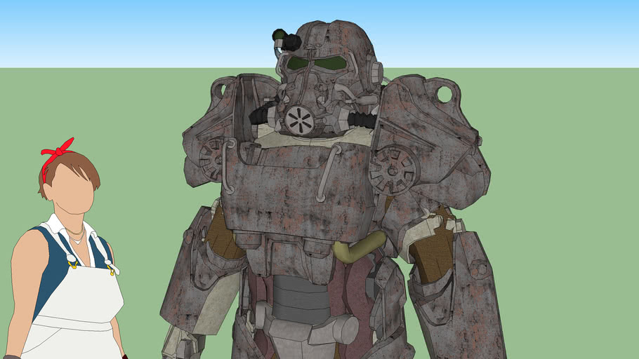 T-60 Power Armor | 3D Warehouse