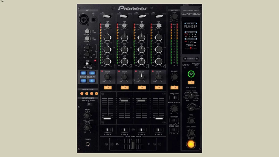 Pioneer DJM 800 - - 3D Warehouse
