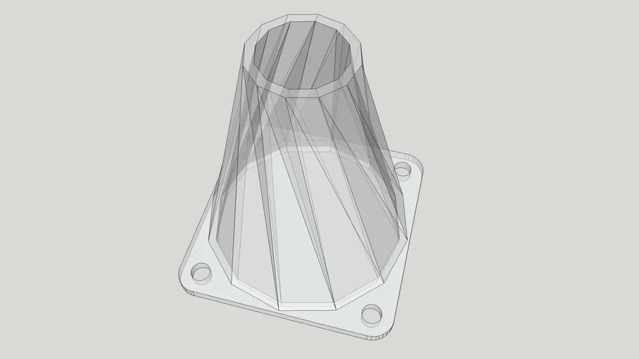 billede Skygge Positiv Velleman K8200 Fan Nozzle for 40mm Fan | 3D Warehouse