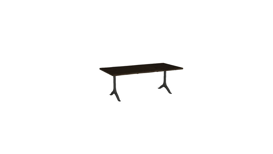[Square Roots] Vega 2100 Table Top with wishbone leg
