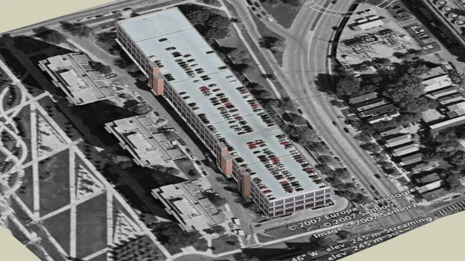 University Avenue Garage 3D Warehouse