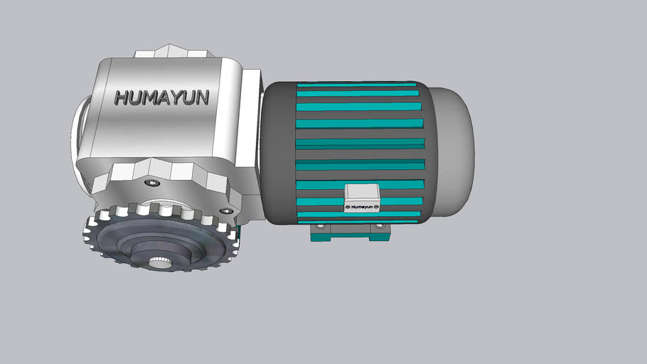 Gear Box With Motor 3D Warehouse