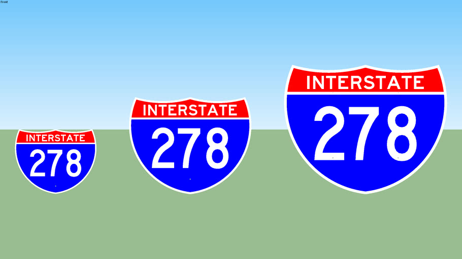 Interstate 278 Sign