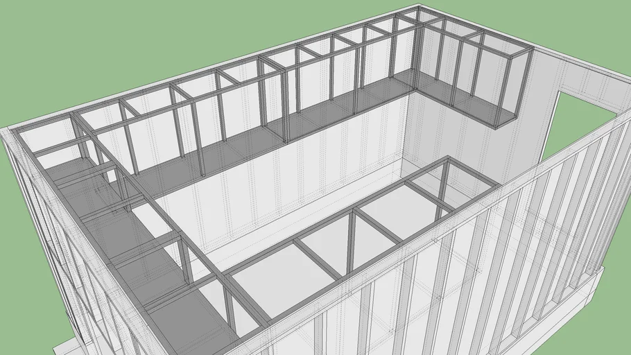 single-car-garage-shelving-3d-warehouse