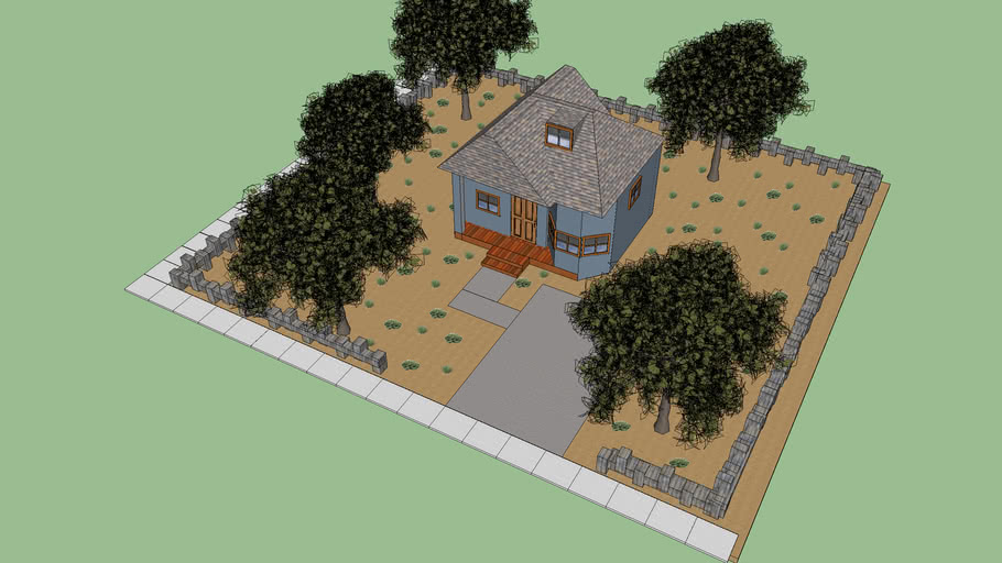 TKAM Radley House 3D Warehouse