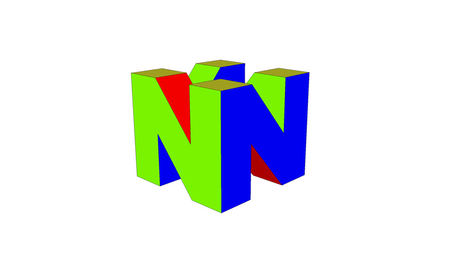 Nintendo 64 Logo 3d Warehouse