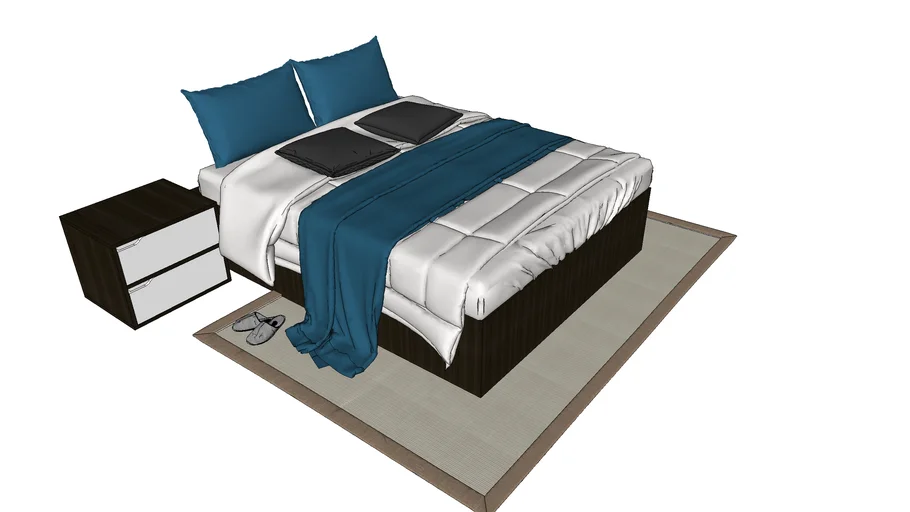 bed 3D Warehouse