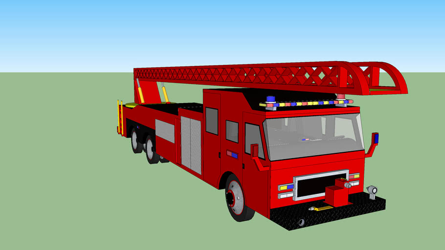 ladder truck 3D Warehouse