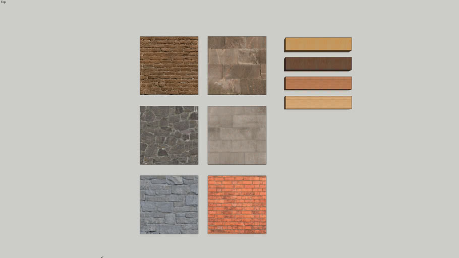texture map material | 3D Warehouse
