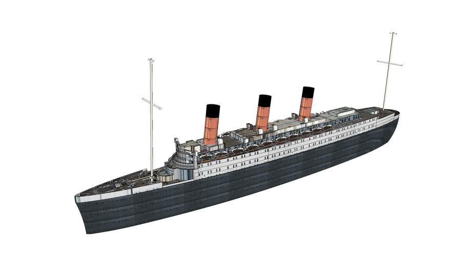 RMS Queen Mary | 3D Warehouse