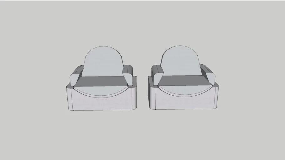 Box Chair | 3D Warehouse