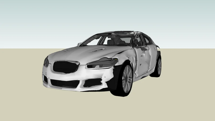 crash test jaguar 3D Warehouse