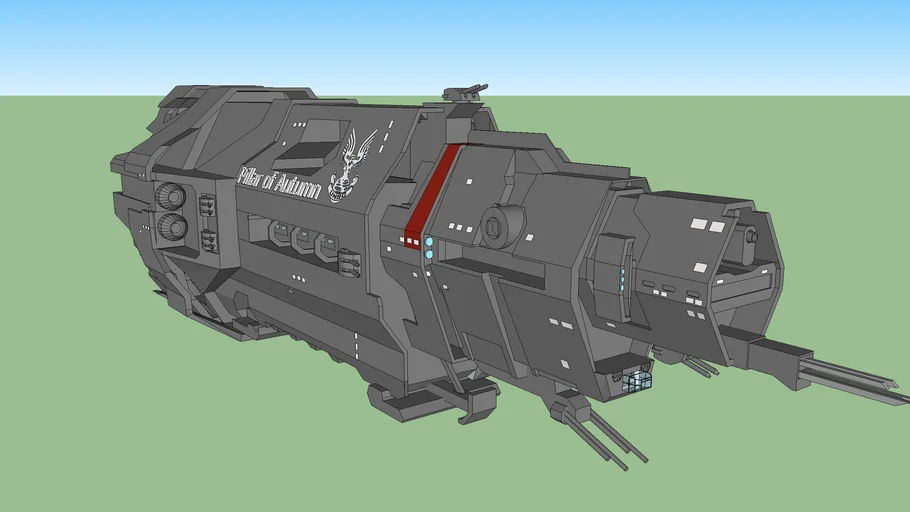 UNSC Frigate Pillar Of Autumn | 3D Warehouse