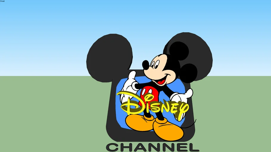Disney Channel 1997-2002 logo | 3D Warehouse