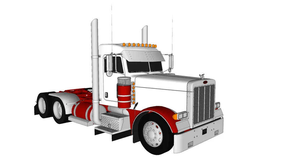 2005 Peterbilt 379EXHD Daycab- | 3D Warehouse