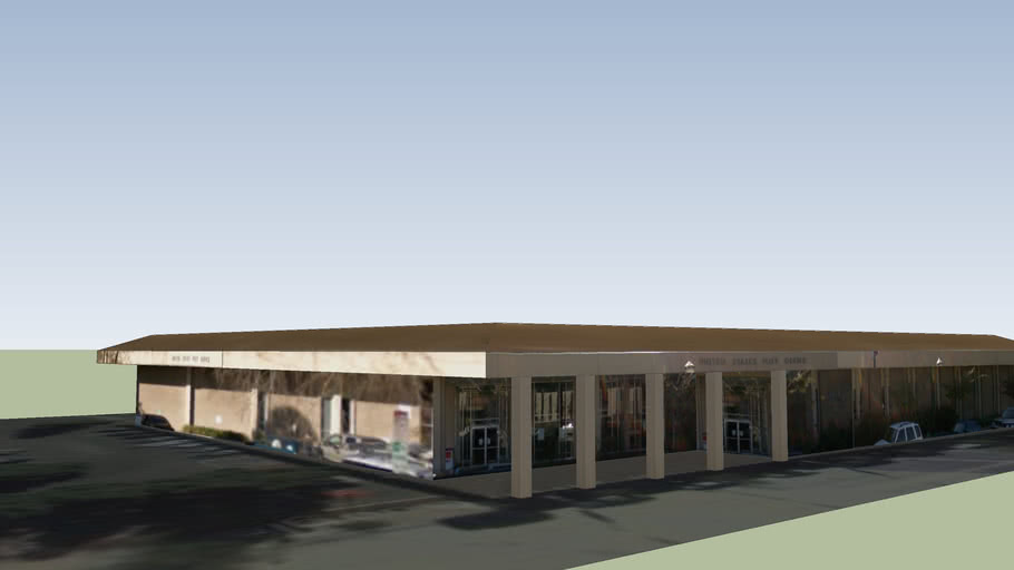 Main US Post Office, Vallejo,CA 3D Warehouse