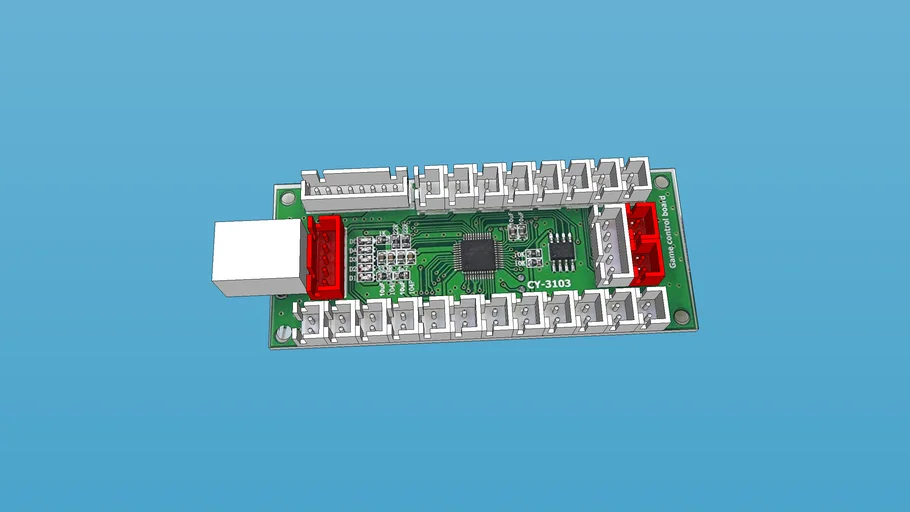 Game Control Board BOSEGA CY3103 3D Warehouse