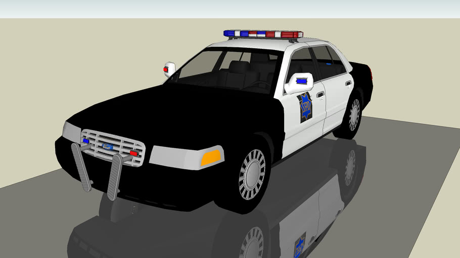 New SFPD CROWN VICTORIA | 3D Warehouse