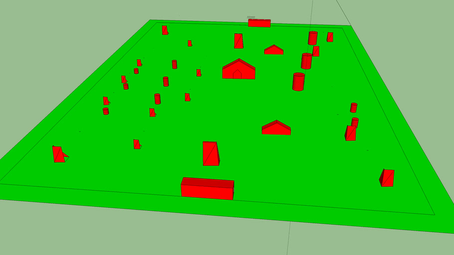 Paintball Field 3D Warehouse