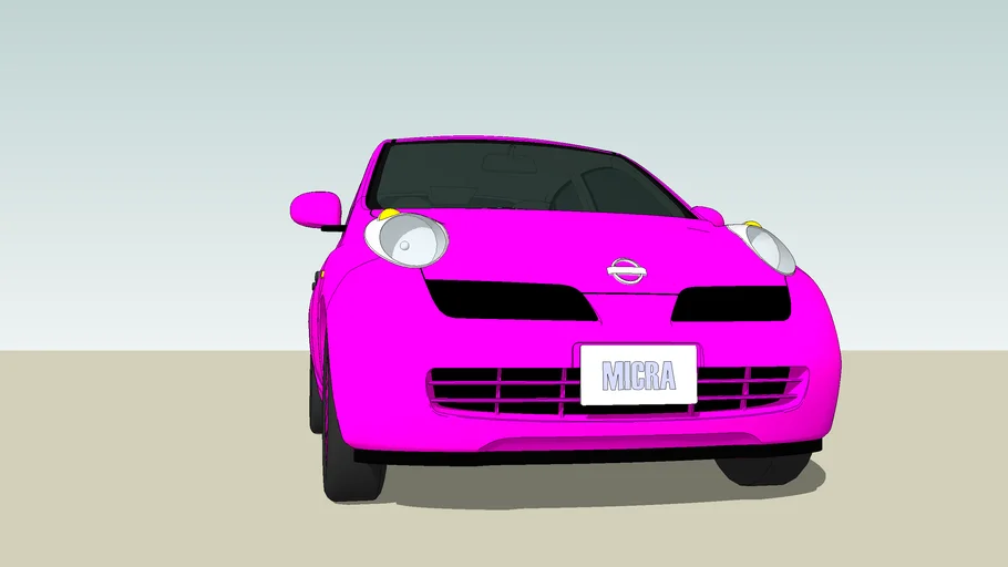nissan-micra-3d-warehouse