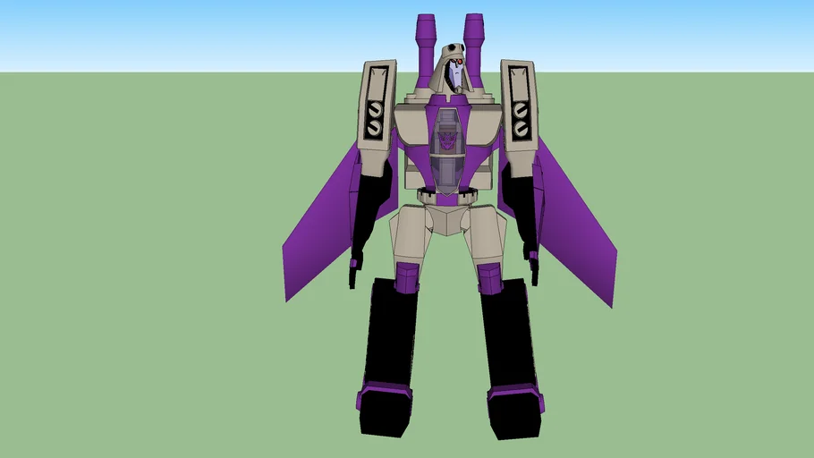 Animated Blitzwing | 3D Warehouse