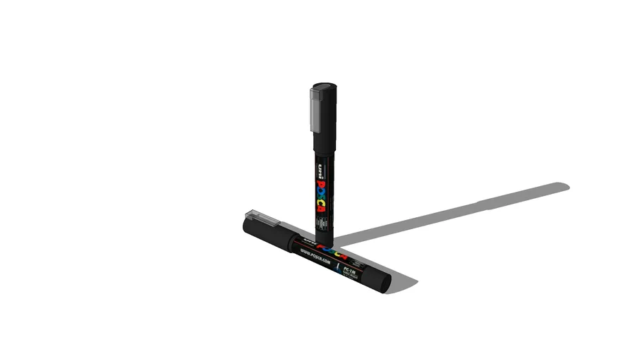 Posca PC-1M Paint Pen | 3D Warehouse