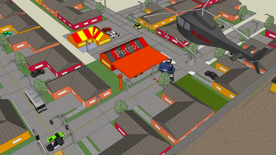 small city | 3D Warehouse