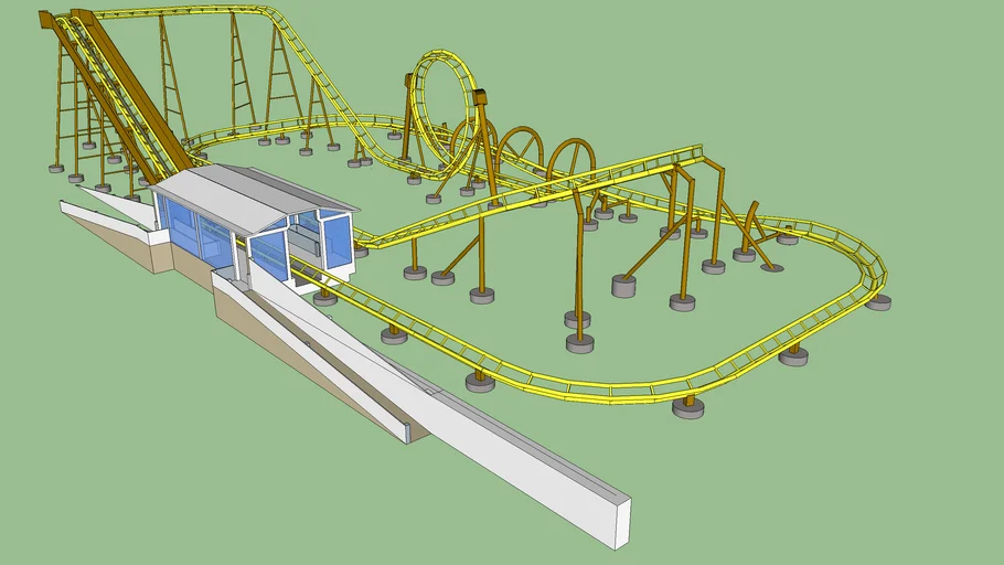 Roller Coaster Station 3d Warehouse vrogue.co
