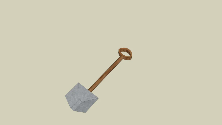 runescape spade | 3D Warehouse