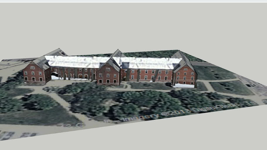 Douglass Houghton Hall 3D Warehouse