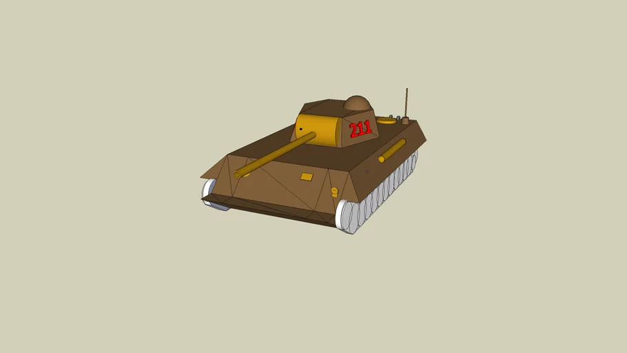 Panther Tank | 3D Warehouse