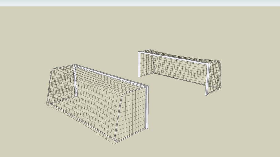 Football goals 3D Warehouse