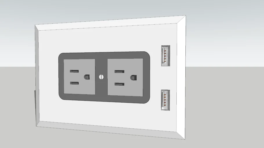 ENCHUFE - PLUG  - SOCKET WITH USB