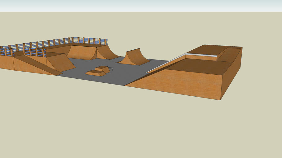 Alex Fryers SkatePark | 3D Warehouse