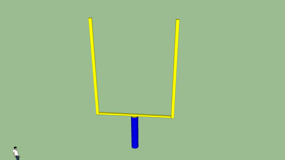 NFL Field Goal 3D Warehouse