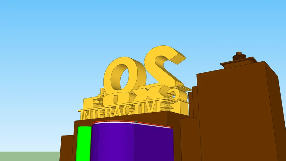 Fox Interactive Logo Remake 3d Warehouse