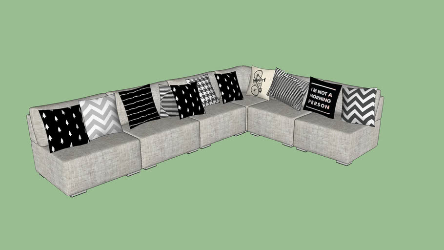 Sofa Modular 3d Warehouse 1767