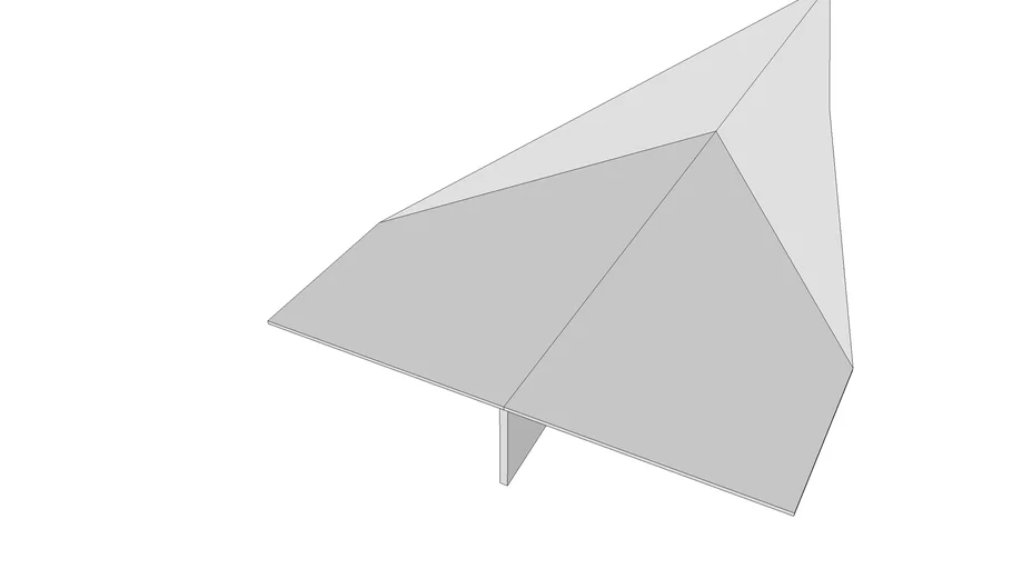 My first paper plane | 3D Warehouse