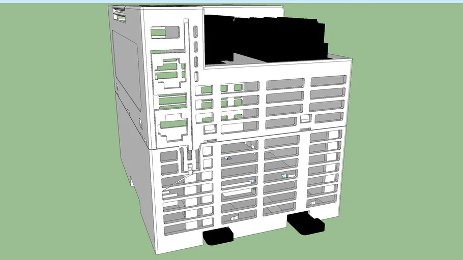 Rockwell Automation - 1769-L16ER-BB1B - CompactLogix Processor | 3D ...
