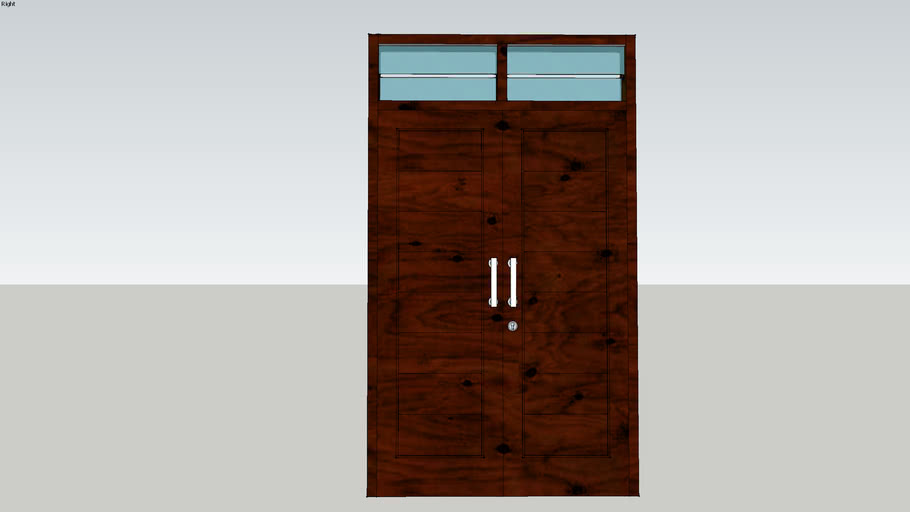 Plywood Door 3D Warehouse