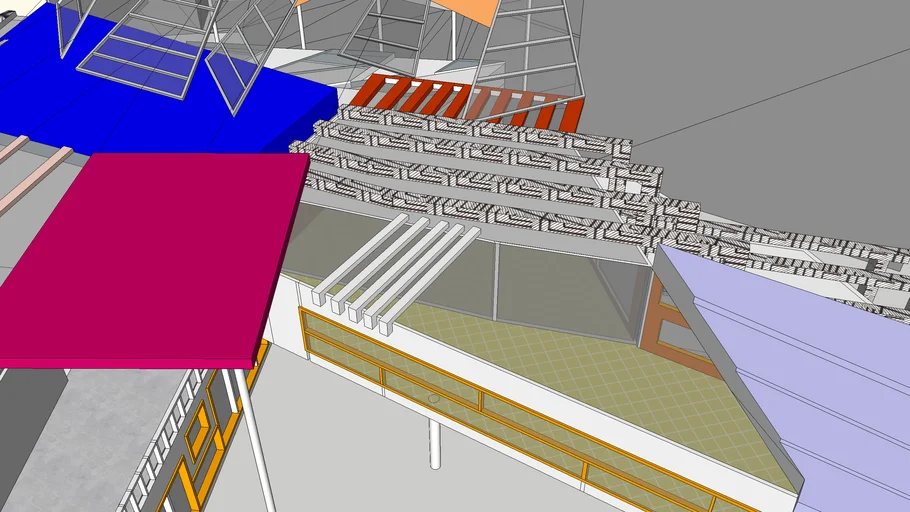 EXP 3 ARCH1101 Model | 3D Warehouse