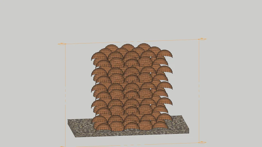 Coconut Shell Seating 3d Warehouse