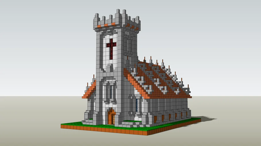 Church in Minecraft | 3D Warehouse