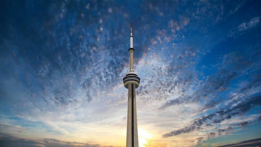 The CN Tower in Toronto Canada 3D Warehouse